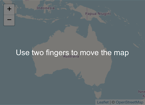 Use Two Fingers To Move The Map Leaflet.gesturehandling | Brings The Basic Functionality Of Google Maps  Gesture Handling Into Leaflet. Prevents Users From Getting Trapped On The  Map When Scrolling A Long Page.